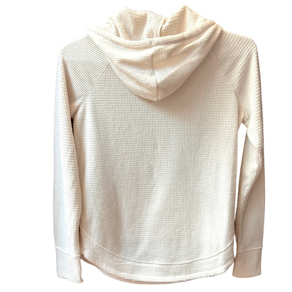 SO Cream Knit Hoodie Sweater M - Picture 5 of 8